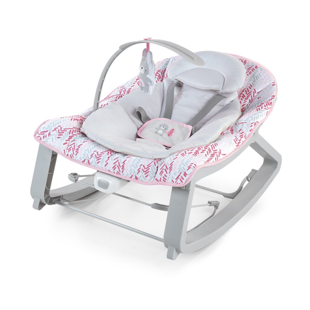 E-shop INGENUITY Vibračná vysoká stolička 3 v 1 Keep Cozy Lily 0m+, do 18 kg