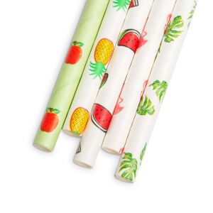 Family Pound Papír szívószál - nyári (57159C) 139978857 - Báreszköz