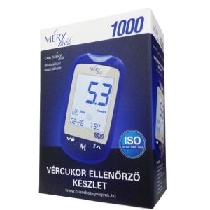 Mérykék 1000 vércukorszintmérő készülék 139981045 - Vércukorszint mérő