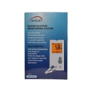Avital 6276 Vércukorszintmérő készülék önellenőrzéshez - Vércukorszint mérő