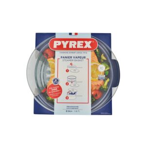 Pyrex kerek üveg pároló 20 cm 139992460 - Pároló