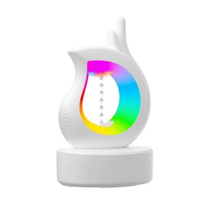 Pływający nawilżacz powietrza w kształcie kropli wody z głośnikiem Bluetooth i nastrojowym oświetleniem, biały 139992785 - Zarządzanie powietrzem