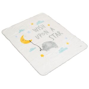 Cangaroo Takaró Wish upon a star 110x140cm - fehér 139994079 - Babatakaró