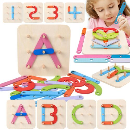 Montessori fa puzzle logikai játék 139995648