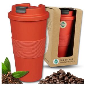 Utazóbögre kávéhoz és teához autóba, 480 ml, piros színű 139995652 - Termosz és italtartó