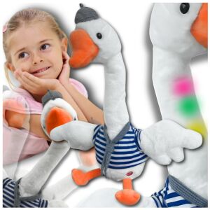 Interaktív beszélő liba plüssjáték