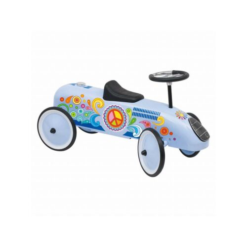 Retro kék ráülős bébi járgány 139999238