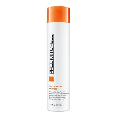 Paul Mitchell Color Protect Shampoo - codzienna pielęgnacja włosów farbowanych, delikatny szampon, nawilża, 300 ml 140003212