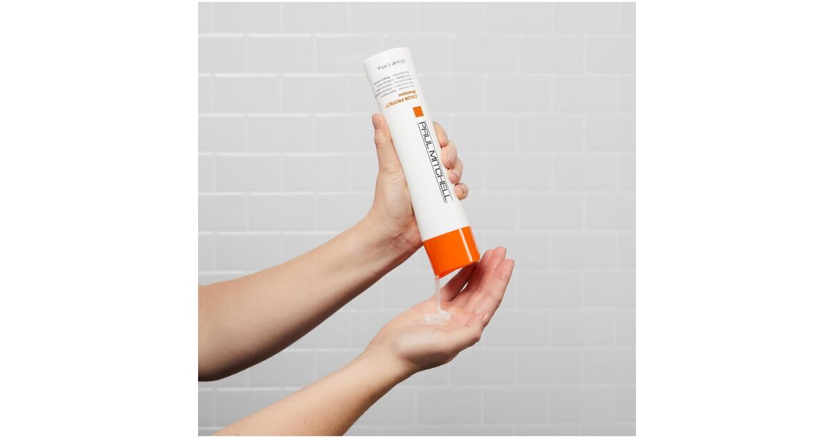 Paul Mitchell Color Protect Shampoo - denná starostlivosť o farbené vlasy, jemný šampón, hydratuje, 300 ml 140003212