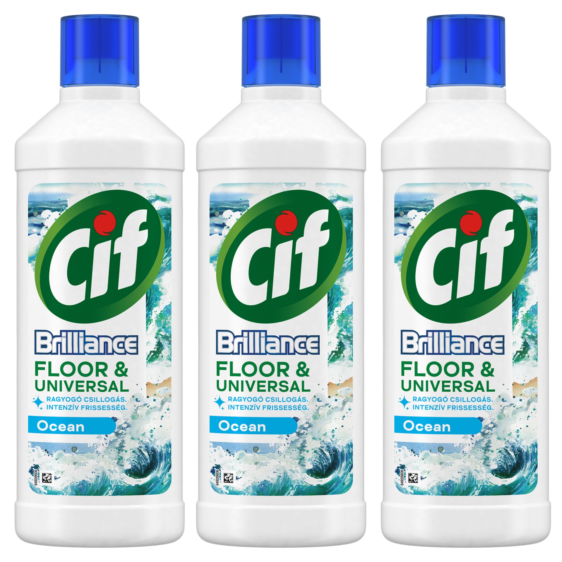 E-shop Cif Brillance tekutý čistiaci prostriedok Ocean 3x1,1L