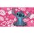 Disney Lilo & Stitch Tropical Dreams fürdőszobai szőnyeg, rózsaszín háttér Stitch karakterrel