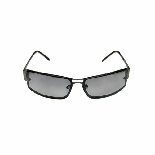 Uniszex divatos napszemüveg, fém keret, szürke átlátszó lencsék 140051118