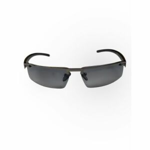 Divatos fémkeretes férfi szemüveg, szürke lencsével, alkalmas szabadtéri tevékenységekhez, strandra, utcai viseletre, elegáns strandkiegészítők, szemüveglencsék nyári tengerparti nyaraláshoz, szabadban való tartózkodáshoz, utazáshoz