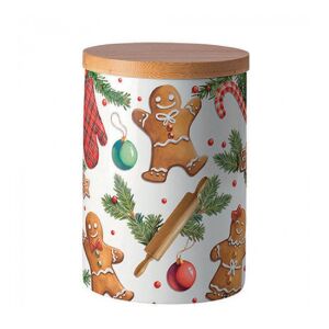 AMB.37518880 Gingerbread cookies porcelán konyhai tároló 13,5x10cm 140059419 - Ételtárolás