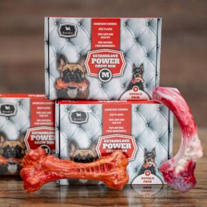Getandlove Power Chew Box M, jucării de mestecat pentru câini cu aromă de vită, pachet dublu - Jucării pentru câini