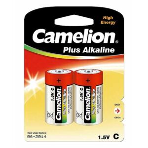 Alkalické batérie, C, LR14-BP2, CAMELION, 2 ks. 140181109 - Batérie