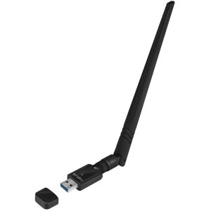 Logilink WLAN 802.11ac 1200Mbps USB 3.0 Adapter, 2T2R, w/ antenna (WL0246) 140187721 - Hálózati adapter