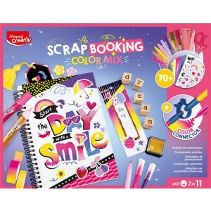 Kreatív scrapbooking készlet, 70 darabos, MAPED CREATIV "Scrapbooking Color Mix" 140194968 - Kreatív játék