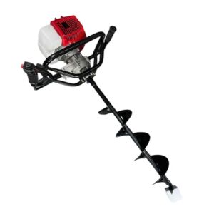 Starktech ST-4500 benzines földfúró – 3 db cserélhető fúrófejjel, professzionális talajfúró gép ST4500 (BBA) 140195373 - Földfúró