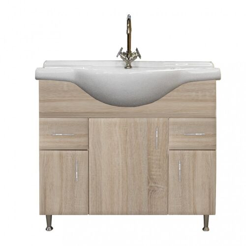 Bianca Plus 85 alsó szekrény mosdóval, sonoma tölgy színben 140197935