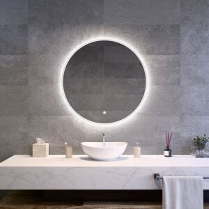 Kerek Led tükör Ø80cm Welland Alpha | Fényerő + színhőfok állítás