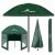 Horgász esernyő - 2,4 m - vízálló, UV álló, PVC 140221302