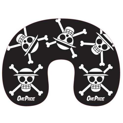 One Piece Black Skull utazópárna, nyakpárna