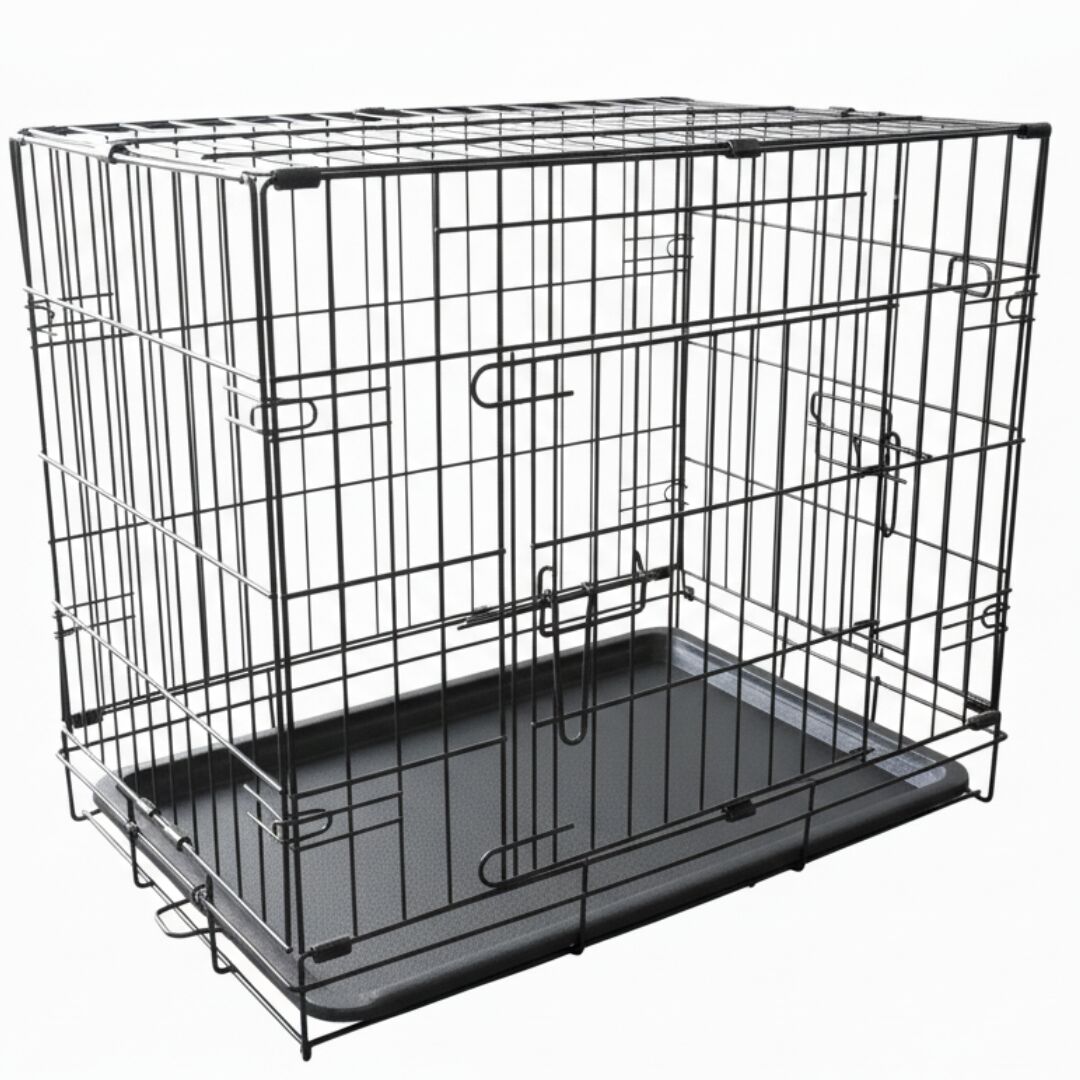 E-shop Pepita prenosná búda pre psov 60x42x50cm - M - čierna