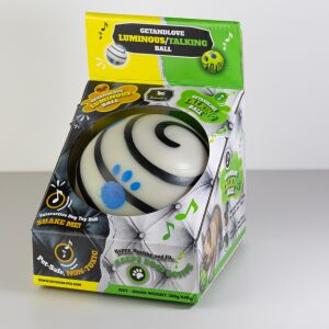 Mingea luminoasă vorbitoare Getandlove în ambalaj, jucărie interactivă pentru câini - Jucării pentru câini