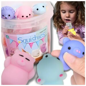 Squishy Mochi 12 darabos stresszoldó játékkészlet gyerekeknek 140227402 - Stresszlabda