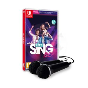 Let’s Sing 2023 + 2 Microphones, Nintendo Switch, Konzol játékszoftver 140227587 - Plaion