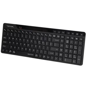 A4TECH FSTYLER FBK27C AS, Bluetooth, RF, Angol, 12 Multimédia Billentyű, Fekete, Billentyűzet