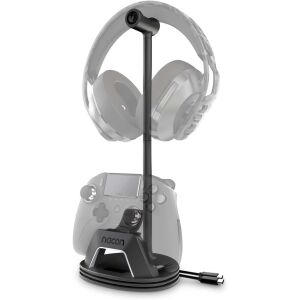 Nacon Station De Charge, Multikompatibilis, Fekete, Kontroller és headset töltöállomás 140228355 - Nacon