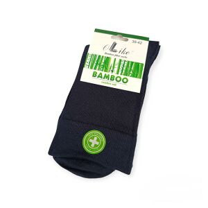 Like márkájú sötétkék bambusz zokni, 39-42-es méret, gumírozás nélkül - Ollike