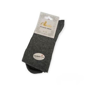 Like márkájú szürke pamut gumírozás nélküli női zokni, 35-38-as méret - Ollike