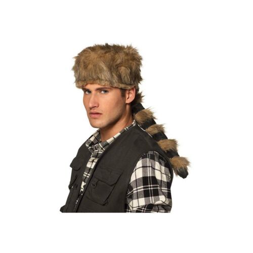 Boland Alaska Hunter sapka műszőrme farokkal, barna trapper sapka - Boland