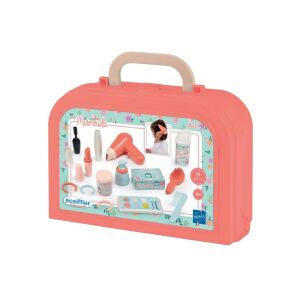 Écoiffier: Vintage kutija za šminkanje, s igračkom sušilom za kosu