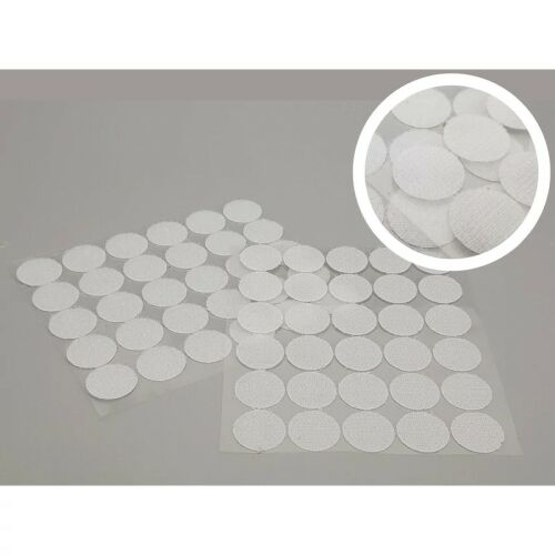 Tépőzár korong 2cm, 30 db/cs - Fehér 0438W 140235070