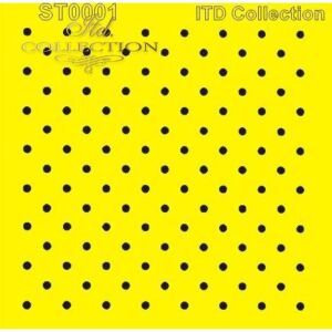 Stencil 16x16cm 140235153 - Rajzsablon