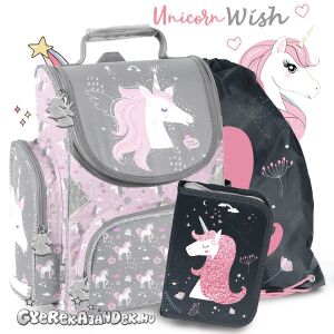 Paso Unikornisos iskolatáska SZETT - WISH 140235335 - Paso