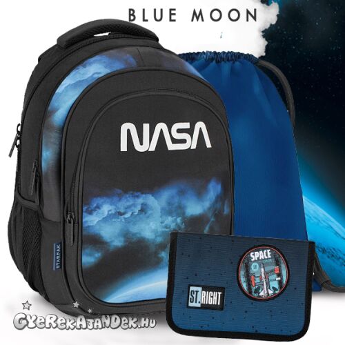 NASA ergonomikus iskolatáska, hátizsák SZETT BLUE MOON - Starpak 140235336
