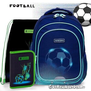 Astra focis iskolatáska, hátizsák SZETT - Football Light 140235339 - Astra