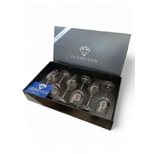 Prémium borospohár készlet-Magas minőségű kristályokkal díszítve 140235351 - Pohár