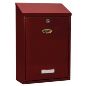 Skrzynka pocztowa Bau czerwona 140235388 - Dekoracja ogrodu