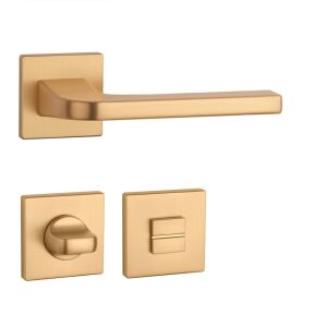 APRILE ISMENA Négyzetrozettás Q SLIM 7MM KG - Szatén arany színű WC 140235498 - Aprile