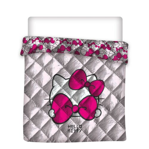 Hello Kitty Pink Bow steppelt ágytakaró, paplan 240x220cm 140235689