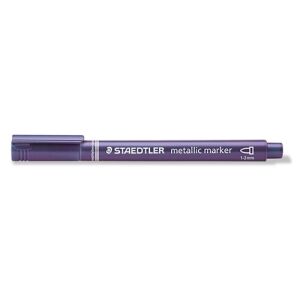 Marker Staedtler dekor 1-2 mm kerek hegyű metál lila 140237183 - Marker