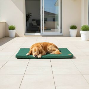 Gelato vízálló kutyafekhely, L 92x61 cm, zöld