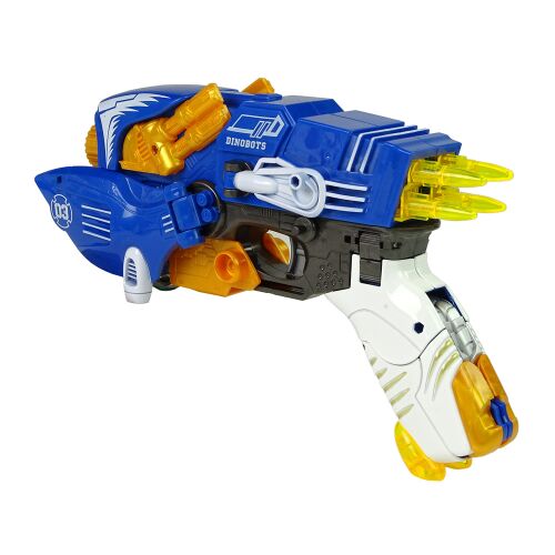 Dinobots kék és arany dinoszaurusz sörétes puska