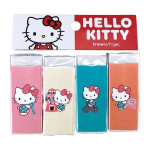 Hello Kitty Sweetheart radír szett 4 db-os